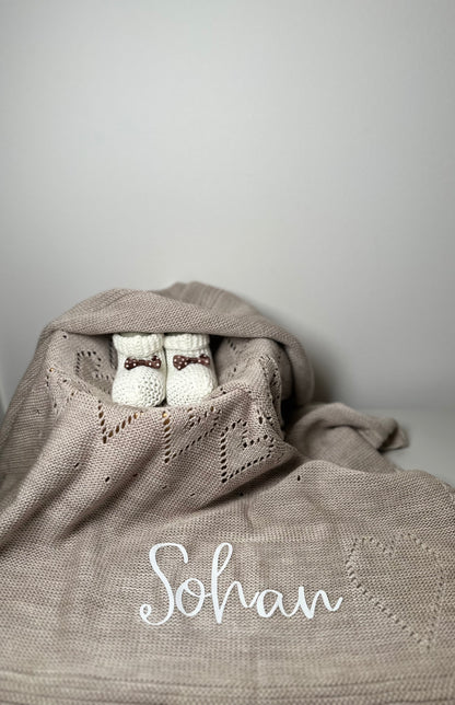 Kişiselleştirilmiş Bebek Battaniyesi