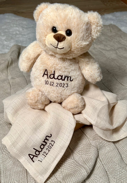 Kişiselleştirilmiş Ayıcık Doğum Seti