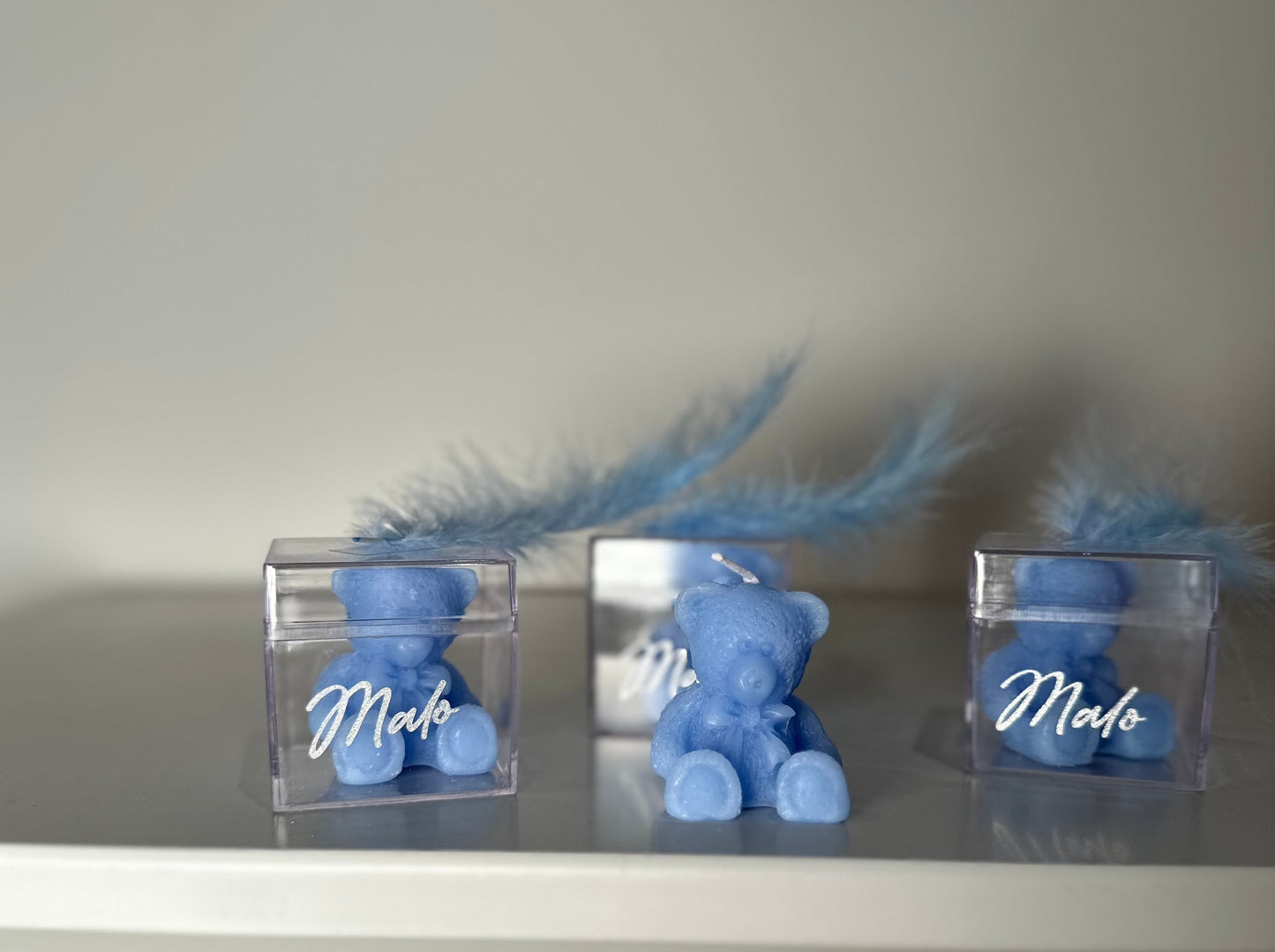 Kişiselleştirilebilir Ayicik Mum