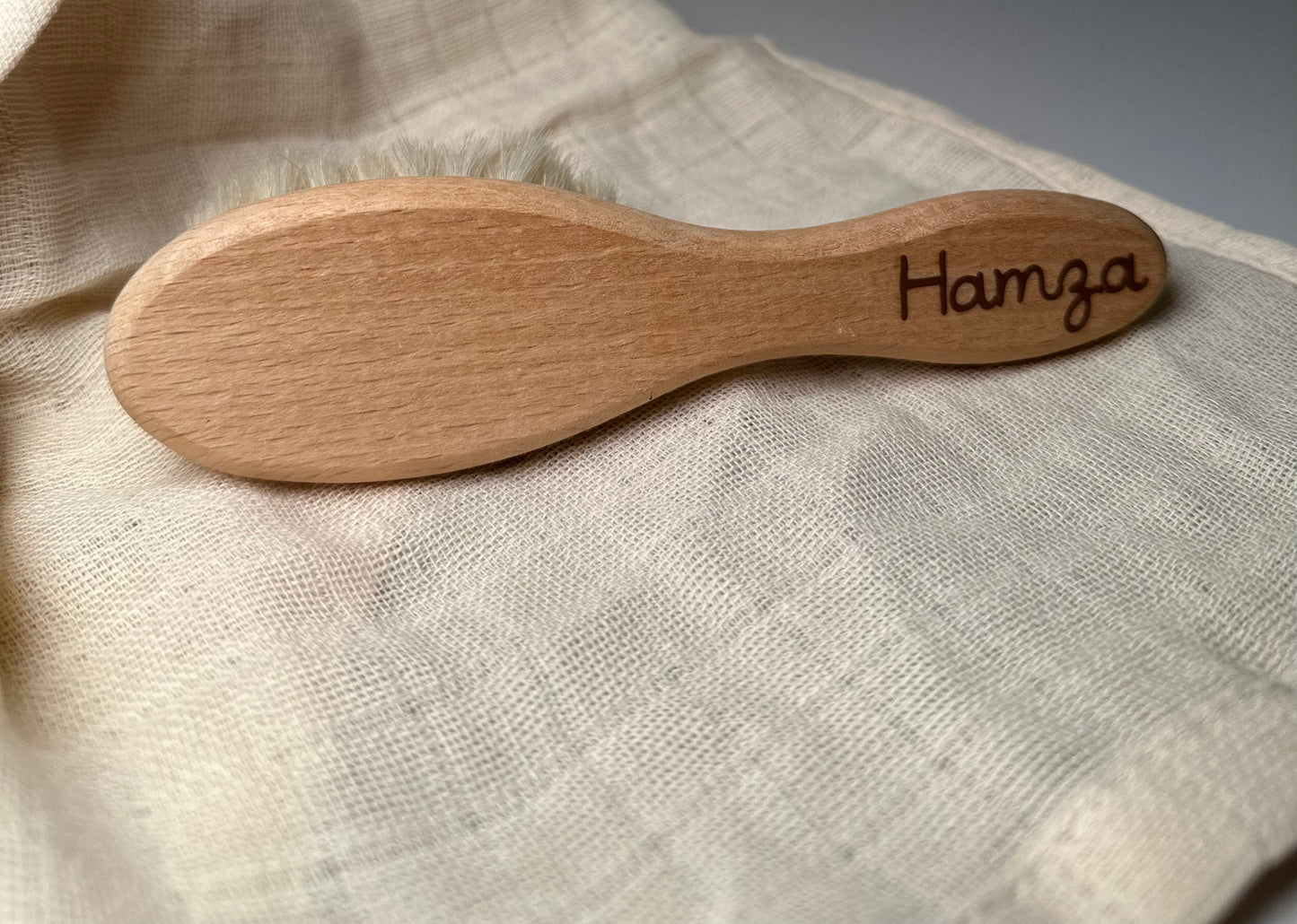 Kişiselleştirilmiş Bebek Saç Fırçası