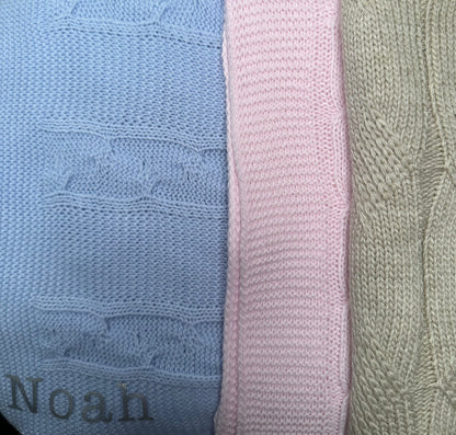 Kişiselleştirilmiş Bebek Battaniyesi