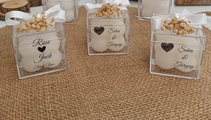 Kişiselleştirilebilir Baloncuk Mum