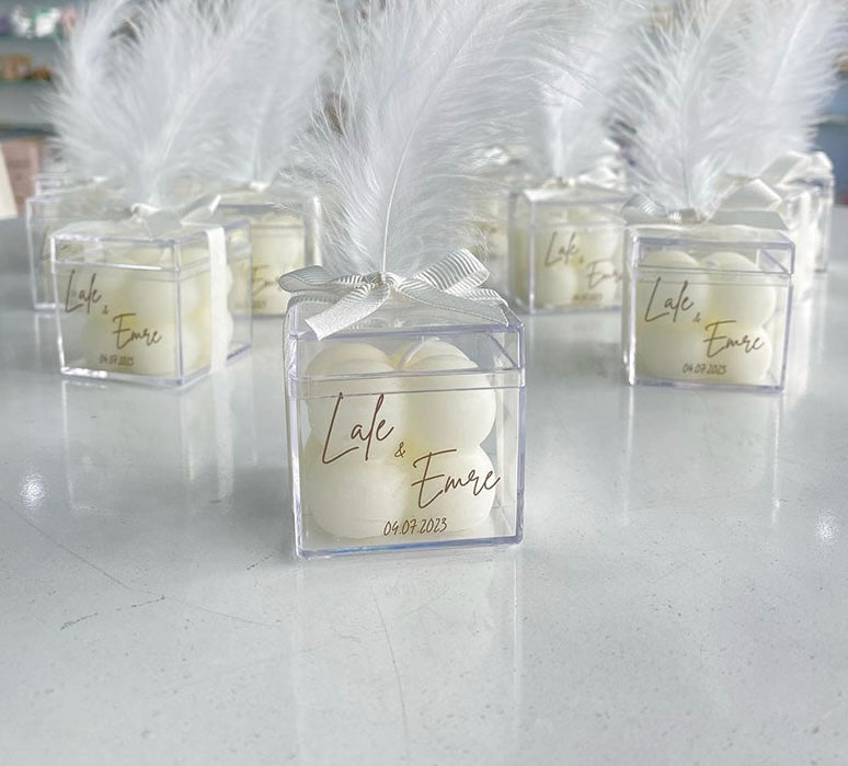 Kişiselleştirilebilir Baloncuk Mum