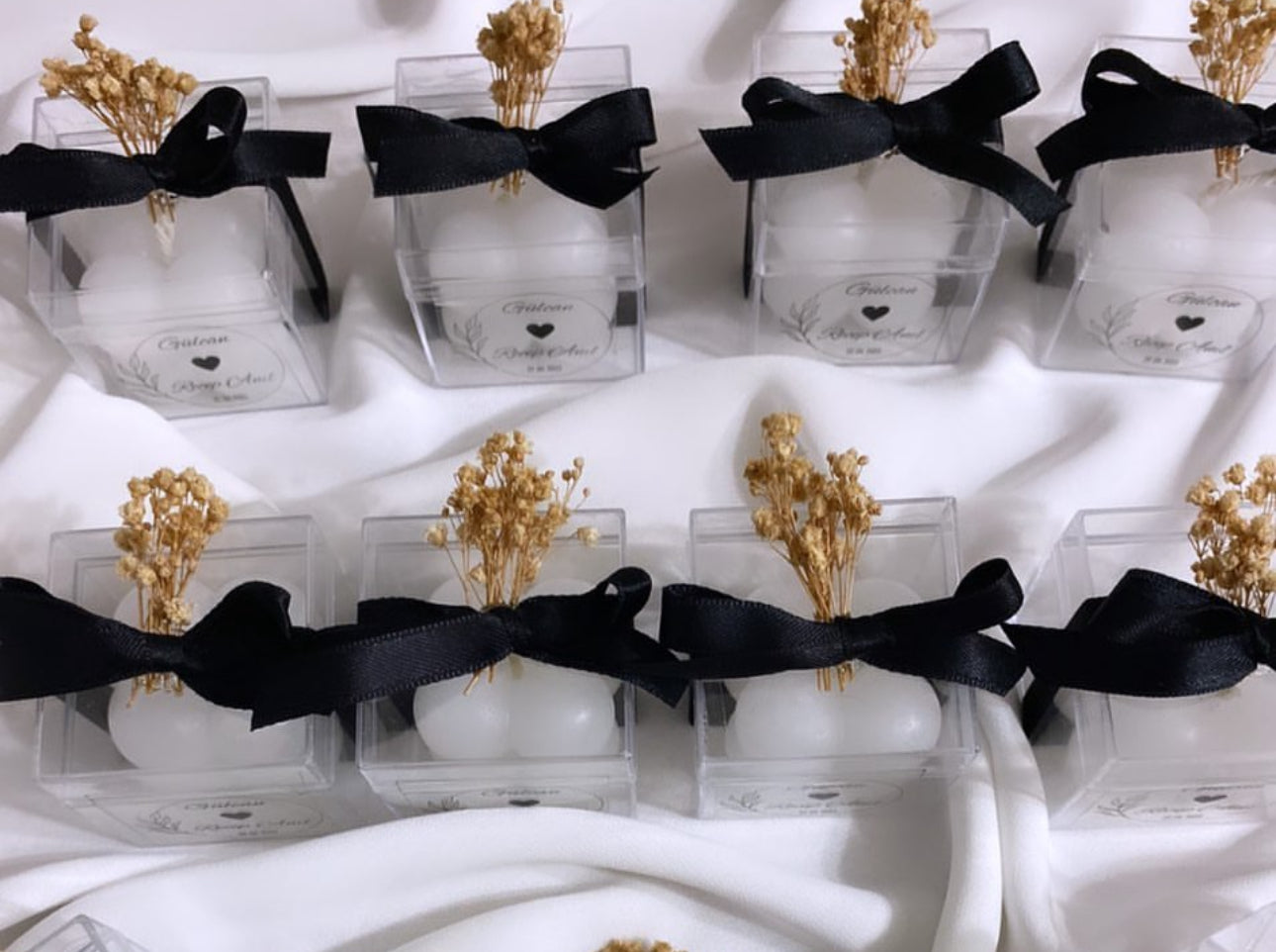 Kişiselleştirilebilir Baloncuk Mum